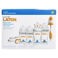 Munchkin - LATCH Newborn Bottle Starter Set - 12-Piece