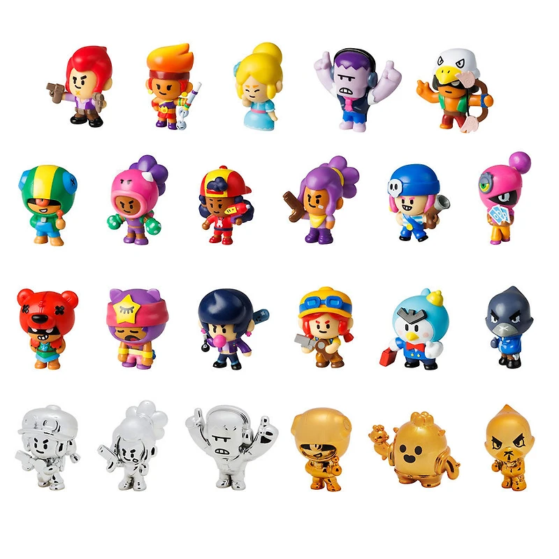 Figurines de collection Brawl Stars, boîte opaque, emballage de 1