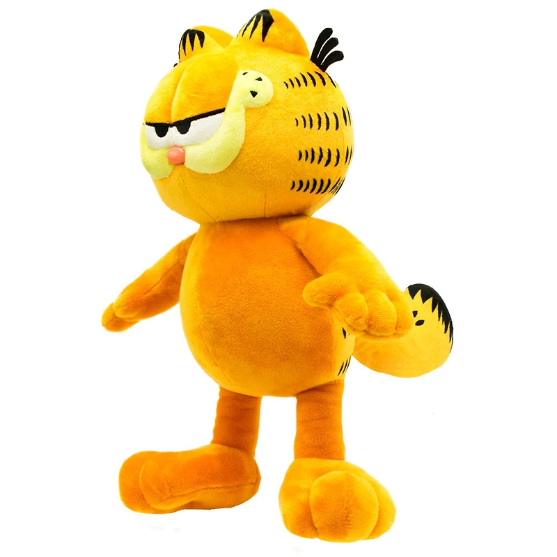 Garfield en peluche version classique- expression grognon - Moyen