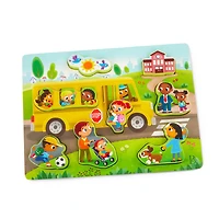 B. toys - Peek & Explore - School Bus