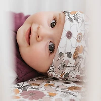 Perlimpinpin-Drap contour en bambou-Floral