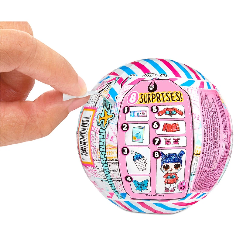 Poupées LOL Surprise World Travel avec 8 surprises