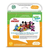 LeapFrog LeapStart Livre éducatif (Niveau 1) Le travail en équipe avec Mickey et ses amis! -  Édition française