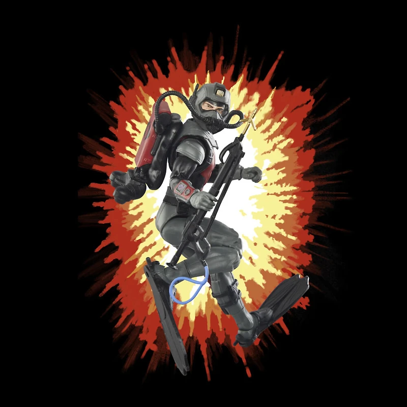 G.I. Joe Classified Series Retro Cardback, Cobra Eel Action Figure