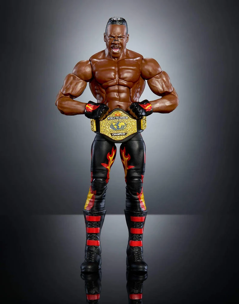 WWE-Monday Night Wars BookerT-Coffret figurine et accessoires