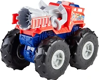 Hot Wheels - Monster Trucks - Véhicule Rev Tredz - 5 Alarm