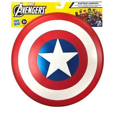 Marvel Avengers Captain America 11" Classic Flying Shield with Arm Strap