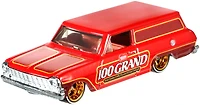 Hot Wheels - Véhicule Nestlé 100 Grand Chevy Nova Delivery 1964