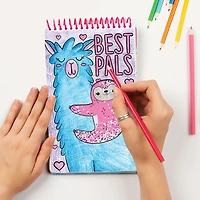 Fashion Angels - Sloth Shaker Compact Portfolio - English Edition