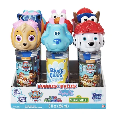 Bulles de 8 oz de personnages sous licence