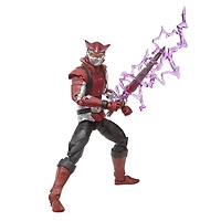 Power Rangers figurine articulée de collection Cybervillain Blaze Beast Morphers