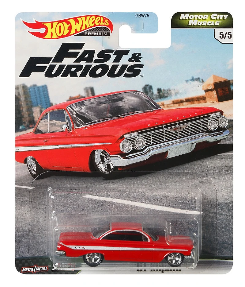 Hot Wheels - Véhicule 61 Impala