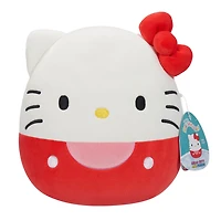 Squishmallows 8" - Sanrio Core : Hello Kitty avec le costume rouge