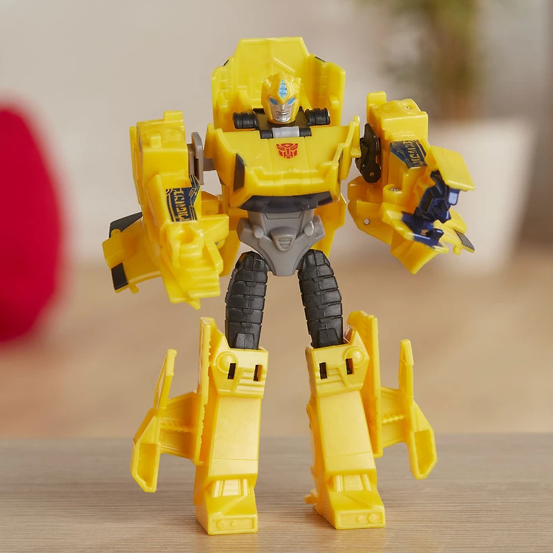 Transformers Bumblebee Cyberverse Adventures, figurine Bumblebee Action Attackers de 13,7 cm
