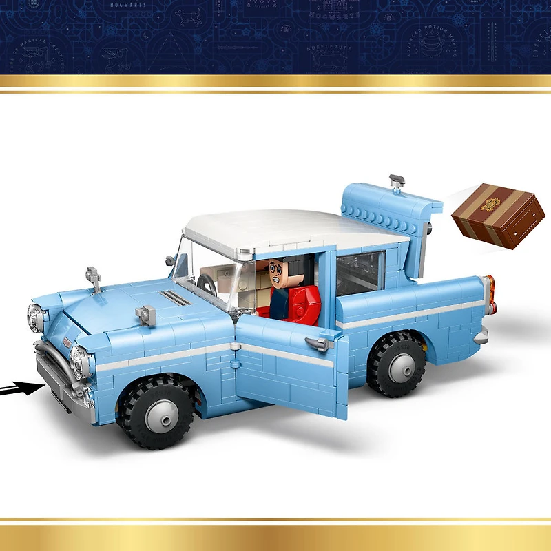 LEGO Harry Potter La Ford Anglia Volante Enchantée, Ensemble de Construction de Voiture pour le Jeu et l'Exposition 76470