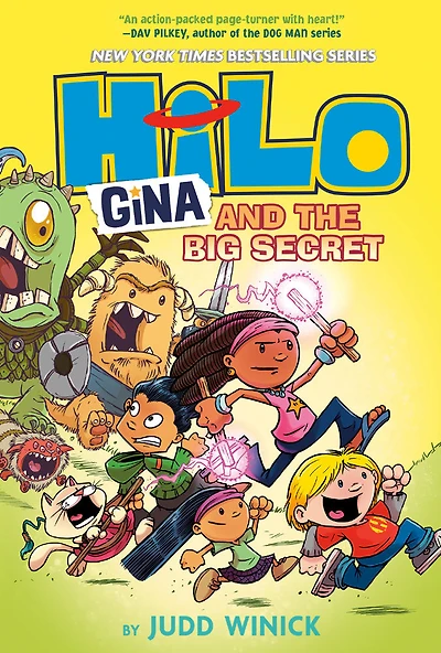 Hilo Book 8: Gina and the Big Secret - Édition anglaise