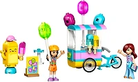 LEGO Friends Le Kiosque de Crème Glacée et de Ballons - Jouet de Simulation - 2 Minipoupées, des Ballons et un Vélo - 42692