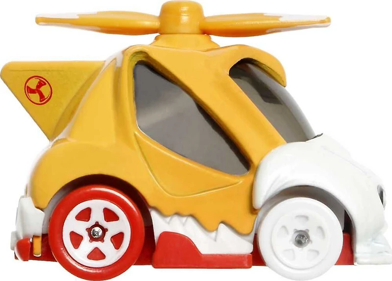 Hot Wheels Sonic the Hedgehog Miles Tails Prower Véhicule inspiré d'un personnage
