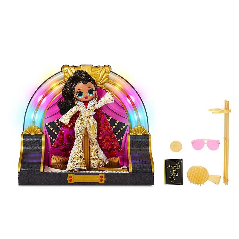 Poupée-mannequin Jukebox B.B. L.O.L. Surprise! O.M.G. Remix, série de collection 2020 avec musique