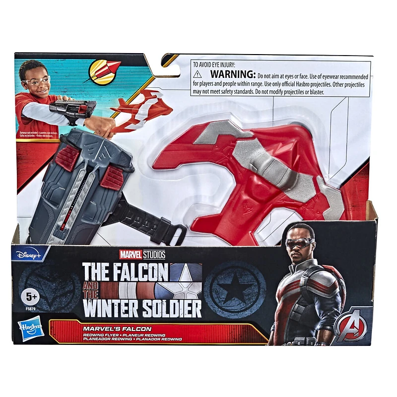 Marvel The Falcon and The Winter Soldier, planeur Redwing de Marvel's Falcon avec gant