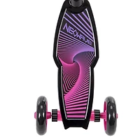 Huffy Neowave - Trottinette lumineuse à 3 roues - Rose - Notre exclusivité