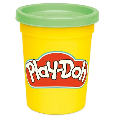Play-Doh, pot individuel de pâte à modeler vert menthe de 112 g, jouet pour enfants