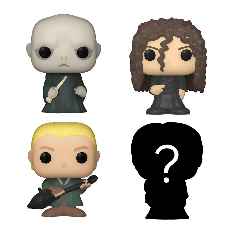 Bitty POP- Harry Potter-Voldemort-4 paquet