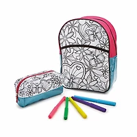 Out To Impress Colour Your Own Backpack and Pencil Case - English Edition - R Exclusive