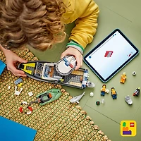 LEGO City Police Boat Chase Building & Pretend Play Toy for Kids, Boys & Girls, Ages 6+ - 60456