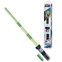 Star Wars Lightsaber Forge Yoda, sabre laser électronique vert personnalisable, jouets Star Wars pour enfants