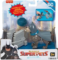 Fisher-Price DC League of Super-Pets Disk Launch Ace Figure Set 