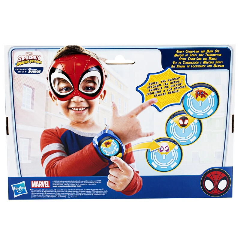 Marvel Spidey et ses Amis Extraordinaires Masque de Spidey avec transmetteur