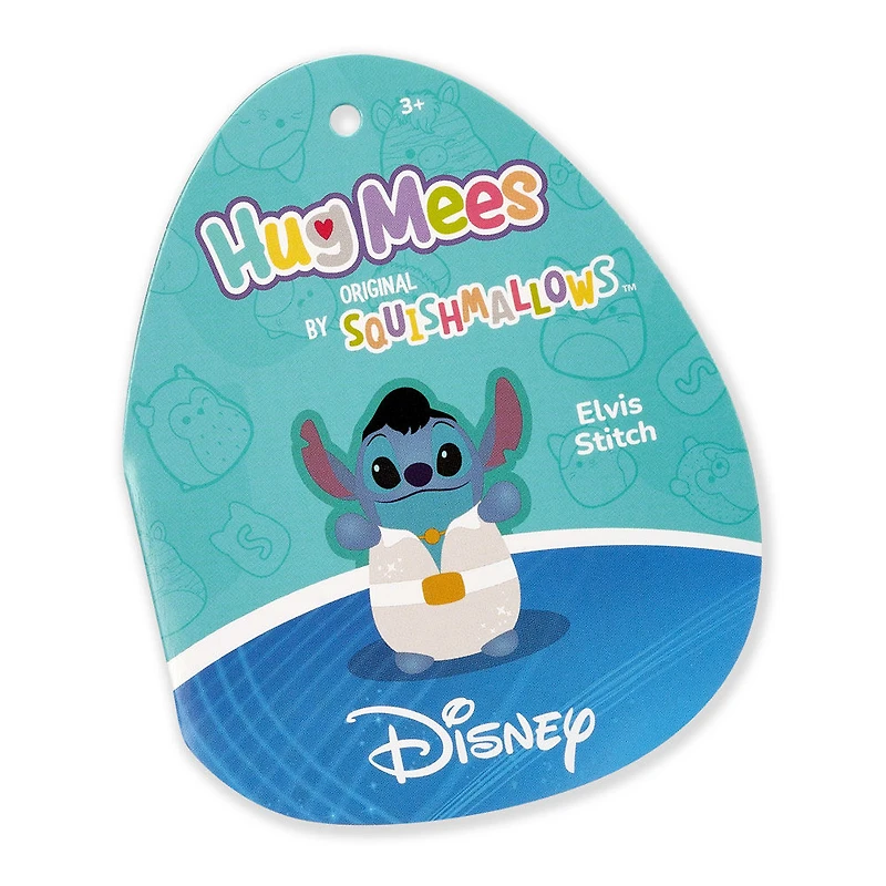 Peluche Squishmallows HugMees 14" - Disney: Elvis Stitch