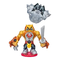 Légendes d'Akedo Ninja Fury Ninja Bosses, attaque rotative à 360°, armure qui se détache, coeur de fierté du lion d'or