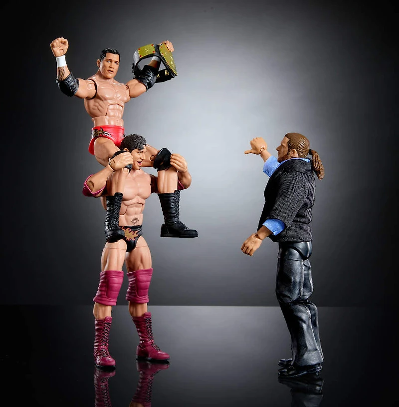WWE Collection Elite Coffret de 3figurines articulées Evolution