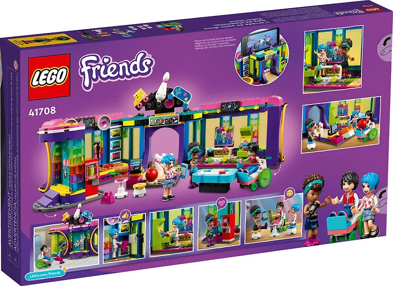LEGO Friends Roller Disco Arcade 41708 Building Kit (642 Pieces)