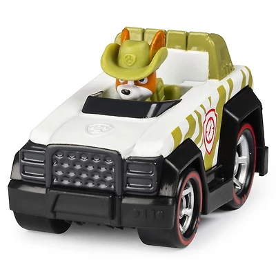 PAW Patrol, Véhicule Tracker en métal True Metal à collectionner, Série Classique à l'échelle 1:55