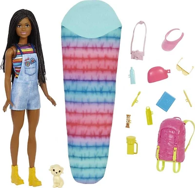 Barbie Doll and Accessories, It Takes Two "Brooklyn" Camping Doll and 10+ Pieces
