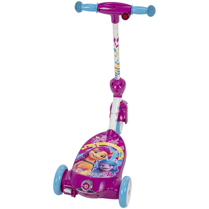 Trottinette électrique à bulles de 6V pour enfants Mon Petit Poney Ride-On alimenté par batterie, Rose