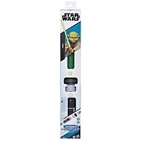 Star Wars Lightsaber Forge Yoda, sabre laser électronique vert personnalisable, jouets Star Wars pour enfants