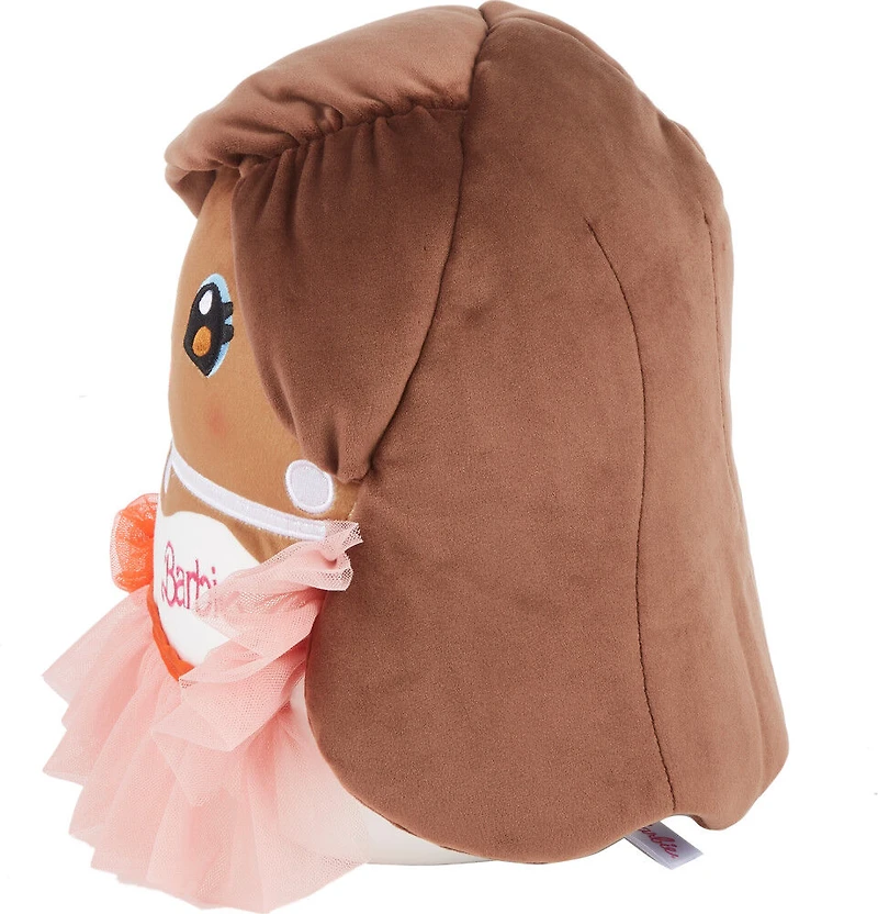Cuutopia Barbie Peluche coussin douce de 25,4cm, robe pêche