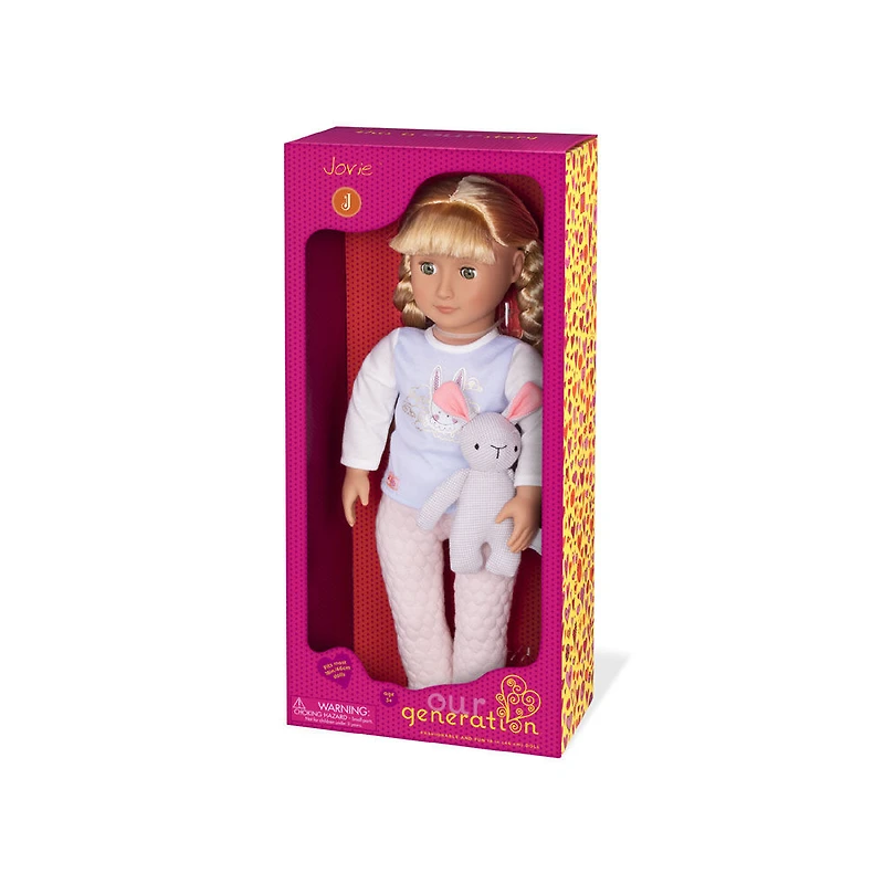 Jovie, Our Generation, Poupée de soirée pyjama de 18 po