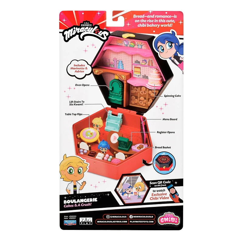 Chibi Boulangerie Miraculeuse: Jeu de boîtes à miracles Cakes & A Crush