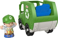 Véhicule à pousser Camion de recyclage Little People de Fisher-Price