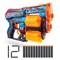 X-Shot Skins Dread Dart Blaster - Apocalypse (12 fléchettes) par ZURU