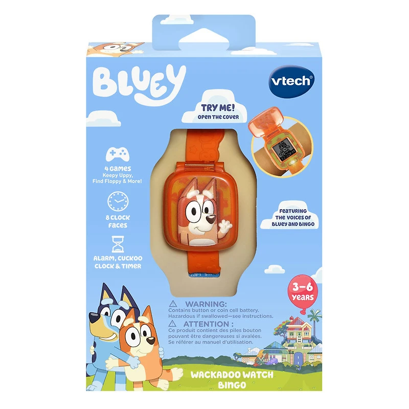 VTech Bluey Wackadoo Watch - Bingo - English Edition
