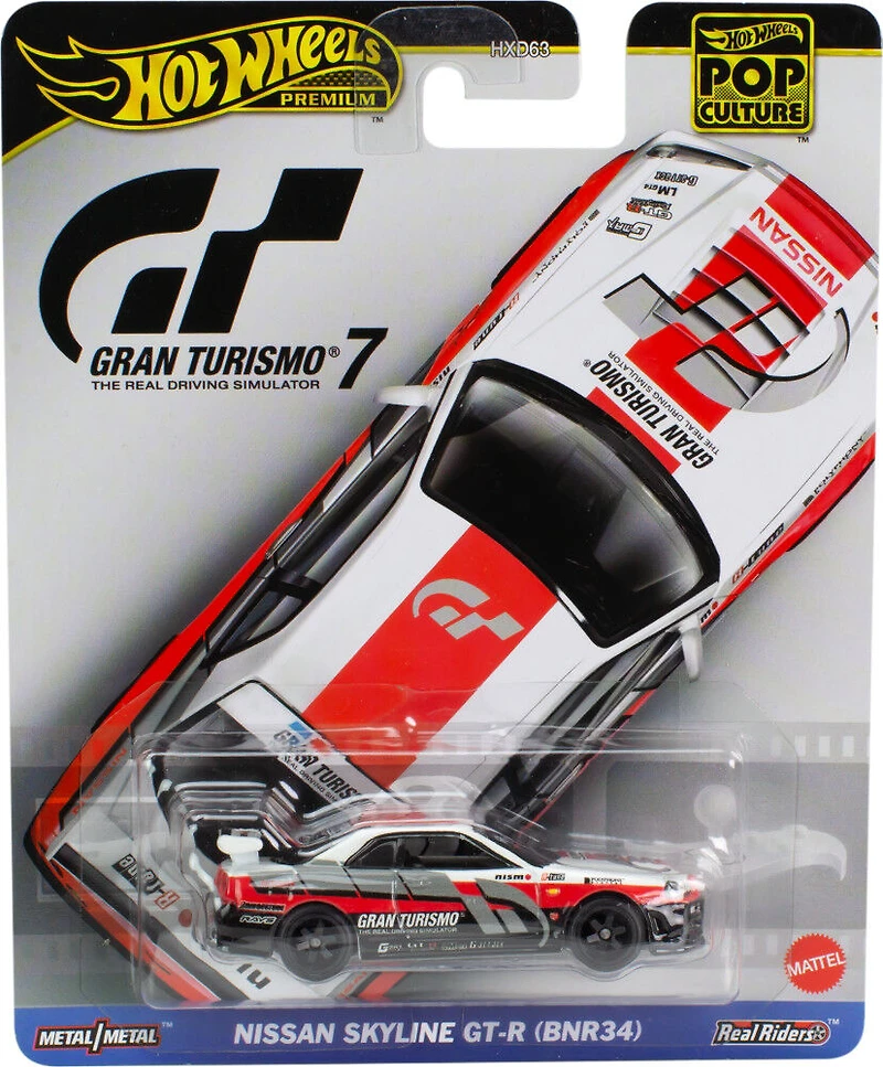 Hot Wheels Nissan Skyline GTR (BNR34) 1:64 Scale Die-Cast Car