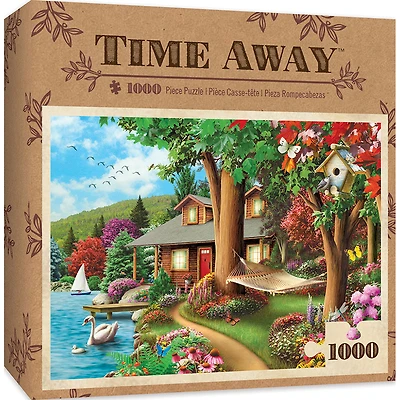Time Away Around The Lake - 1000 Piece Jigsaw Puzzle By Alan Giana - English Edition