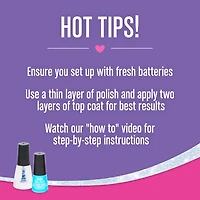 Cool Maker, GO GLAM U-nique Nail Salon with Portable Stamper, 5 Design Pods and Dryer, Nail Kit Kids Toys