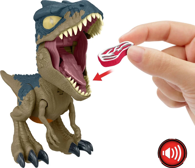 Jurassic World: Chaos Theory Mega Roar Allosaurus Dinosaur Toy with Sound & Stretchable Jaw